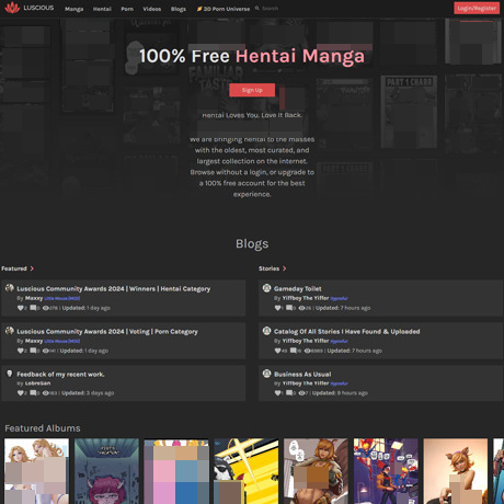 Luscious Hentai 2026最新评测
